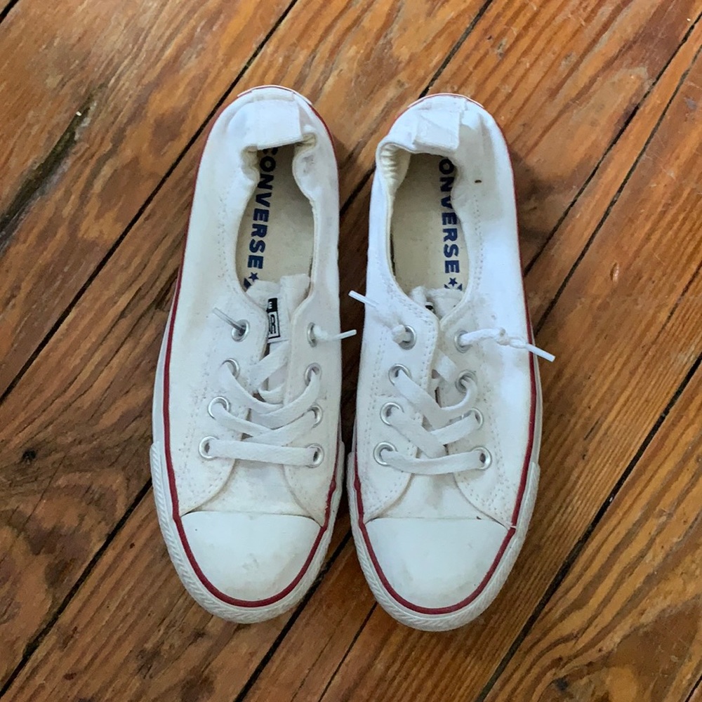 Worn a few times! Converse White Sneakers